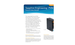 PVM - - Pump and Valve Module PARENT Brochure