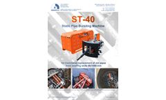 Mempex - Model ST-40 - Pipeline Replacement Machine - Brochure