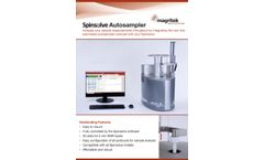 Magritek Spinsolve - Autosampler System - Datasheet