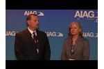 Nicole Bivens Collinson and Paul Diedrich at the 2017 AIAG Customs Town Hall Video