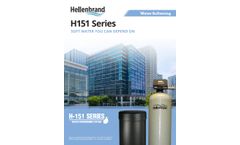 Hellenbrand - Model HWS H-151 (1.5") - Water Softening System - Brochure
