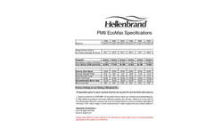 Hellenbrand - Model HWS H-125 (1.25") - Water Softening System  - Brochure