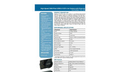 Mightex - TCN/TCE-USB2.0 High-Speed 2048-Pixel 12-Bit Line Camera with External Trigger Brochure