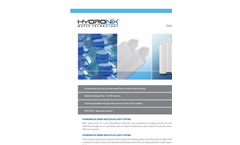 Hydronix - Model LF Series - Lead Free Faucets - Brochure