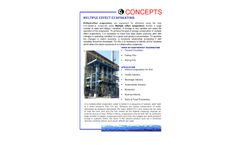 Concepts  - Effluent Evaporators - Brochure