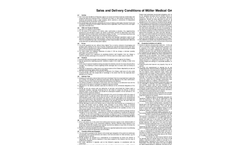 Sales and Delivery Conditions