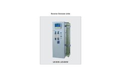 Model UO50W - 500W - Wall Mounted Reverse Osmosis Unit – Brochure