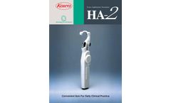 Kowa HA-2 Applanation Tonometer Brochure