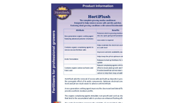 HortiFlush - Foliar Fertilisers Brochure
