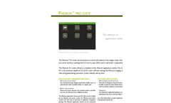 Phenom - Pro Suite Software - Specification Datasheet