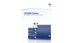 Model CF2000 - Centrifugal Particle Separator- Brochure