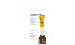 Fortuna Optifix - Solvent Dispensers - Brochure
