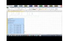 Graphing & exporting chromatography data from HPLC or GC analysis in Excel / Office Video