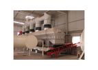 Model Type WS-V-T/K - Vibratory Fluid Bed Dryer/Dryer/Cooler