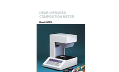 KJT270 - Near-Infrared Organic Composition Analyzers Datasheet
