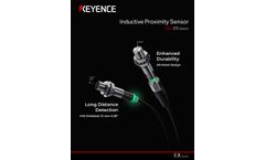 Keyence - Model ER Series - Inductive Proximity Sensor - Brochure
