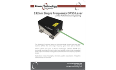 Symphony - Model 532-1000 - High Power Diode Pumped Solid State Laser System Datasheet