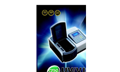 PG Instruments - T60 - UV/VIS Spectrophotometer Brochure