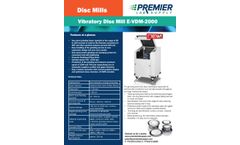 Disc Mill & Grinding Sets - Brochure
