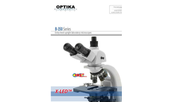 Optika - Model B-61 - Cordless Modern Monocular Microscope - Brochure