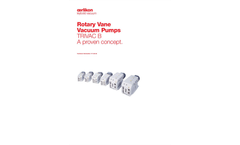 Trivac B Series Oerlikon Leybold HV Standard Vacuum Pumps Brochure