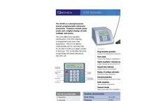 Model Q125 - Sonicator Brochure