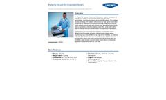 RapidVap - Model 7900001 - Vacuum Dry Evaporation System - Datasheet