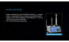 Tap Density Tester, Bulk Density Tester & Apparatus, Labindia Analytical- Video