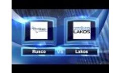 Rusco Spin-Down vs Lakos TwistIIClean : 1" Filter Pressure Test Video