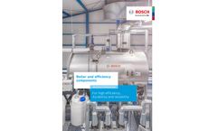 Boiler and efficiency components - For high efficiency, durability and reliability