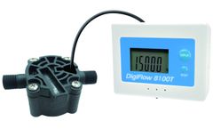 DigiFlow - Model 8100T, 1/4 Inch - Flow & Time Monitor