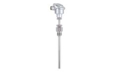SIKA - Model W12 - -40...200°C, Pt100 Temperature Sensor w/ Head form-B