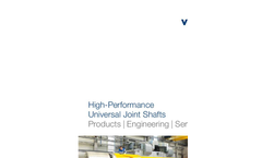 Universal Joint Shafts - Brochure
