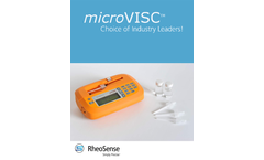microVISC - Portable Small Sample Viscometer Brochure