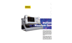  DG5000 Series - Function/Arbitrary Waveform Generator Datasheet