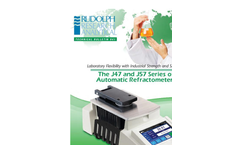 Model J57 HA - Digital Refractometer Brochure