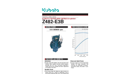 Industrial Diesel Engine-KUBOTA-V1505-T-E3B Brochure