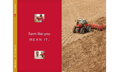 Model 7600 Series - Mid and Frame Row Crop Tractors Brochure