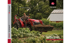 Massey Ferguson - Model 1700E Series - Tractor Brochure