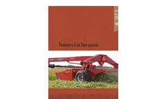 Hesston - Model 1300 Series - Disc Mower Conditioners Brochure