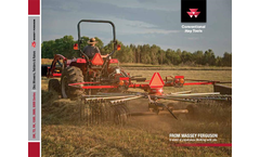 Hesston - Model 3900 Series - Bi-Fold Wheel Rakes Brochure