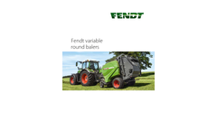 Fendt - Model 160 V Combi - Round Balers Brochure