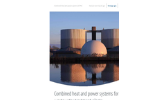 Combined Heat and Power Systems for Wastewater Treatment Plants - Brochure