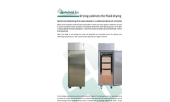 Agratechniek - Drying Cabinets for Fluid Drying - Brochure