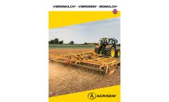 Agrisem - Model Vibrosem SD - Tines Seeder- Brochure