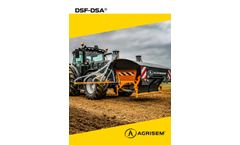 Agrisem - Model DSF 1800/2500/2600 - Pressurized Solid Fertilisation Hopper - Brochure