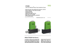 Sensirion - Model LPG10 - Liquid Flow Sensor Brochure