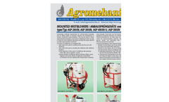 Model AGP 200 - 500 EN/U - Mist Blowers Brochure