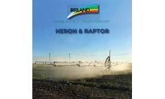 Irriland- Raptor and Heron Series - Irrigation Booms  - Brochure