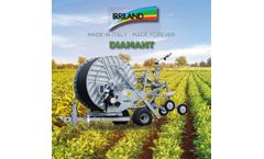 Irriland - Model DIAMANT 21-23S-23L-26-28-31 Series - Automatic Hard Hose Reel Irrigation System  - Brochure